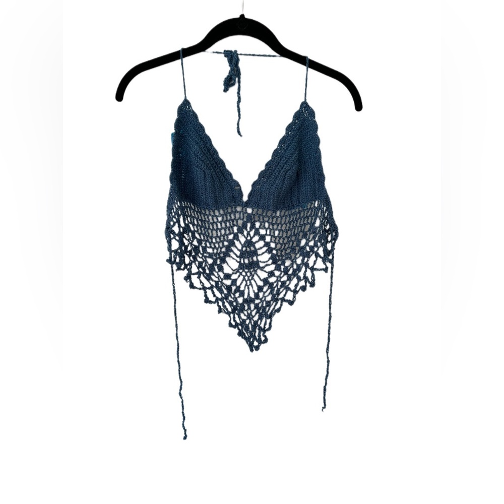 Vintage 70s Knit Halter